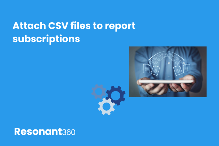Attach CSV files to Salesforce Report Subscriptions