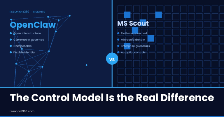 OpenClaw vs Microsoft Scout: the control model is the real difference