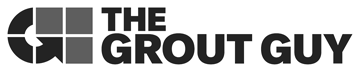 the grout guy logo greyscale transparent